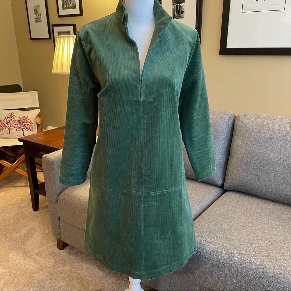 Tuckernuck Green Corduroy Dress Size XL